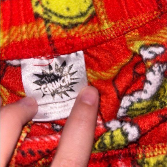 kids grinch fleece pajamas - Picture 2 of 3